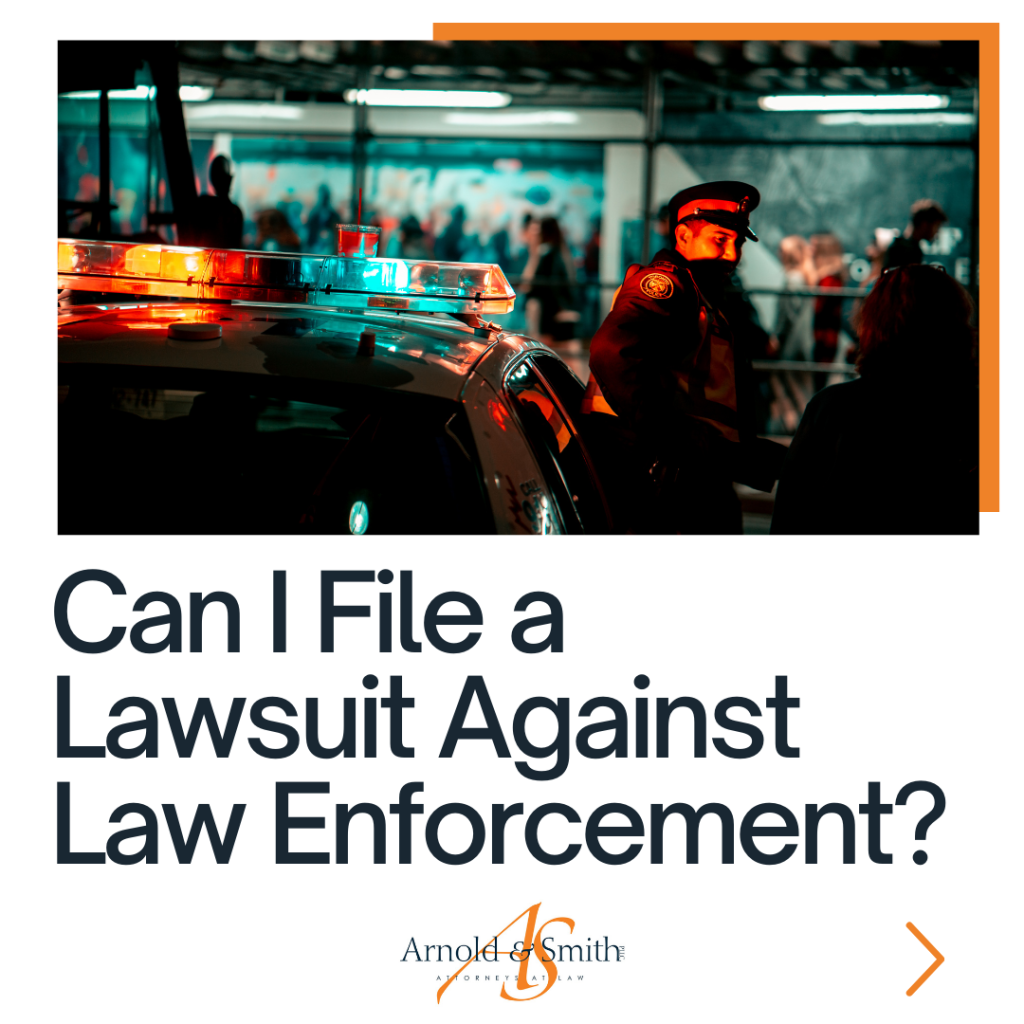 Can I File a Lawsuit Against Law Enforcement? — Charlotte Injury ...